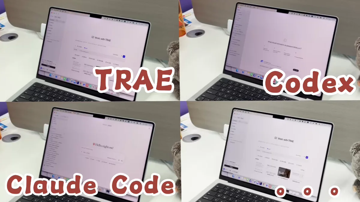 TRAE、Codex 与 Claude Code 三种 AI 编程 Agent